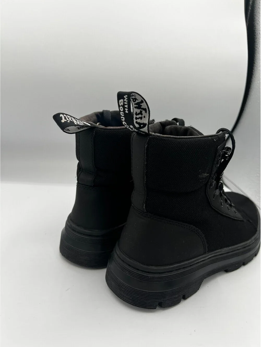 Dr. Martens Combs W Black Lace Up Combat Boots Women’s Size 7